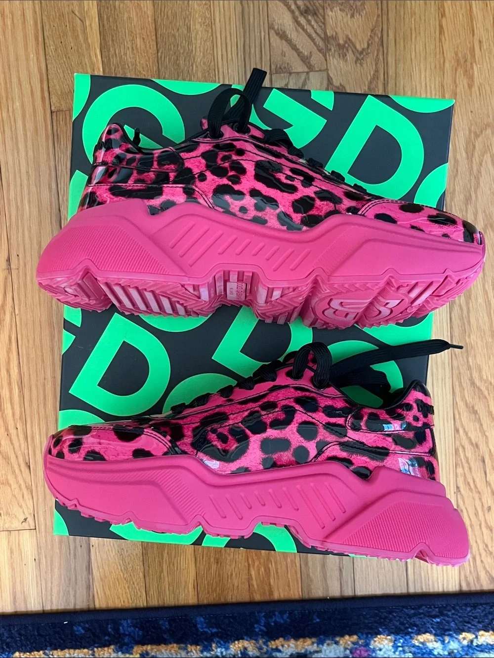 Dolce & Gabbana Daymaster Fucsia Sneakers- NIB